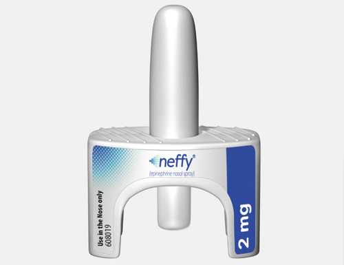 Aptar’s Nasal Unidose System will deliver neffy® (epinephrine nasal spray), the first FDA-approved needle-free treatment for Type I allergic reactions, including anaphylaxis